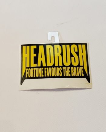Headrush the logo sticker