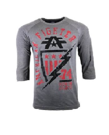 American Fighter central 3/4 raglan