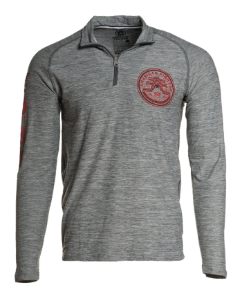 American Fighter bristol zip manche longue