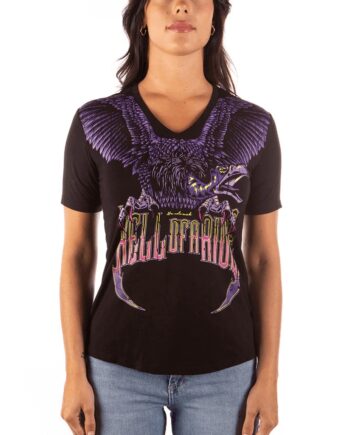 Headrush the HOAR tshirt a col en v