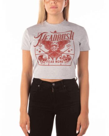 Headrush the roll out crop top
