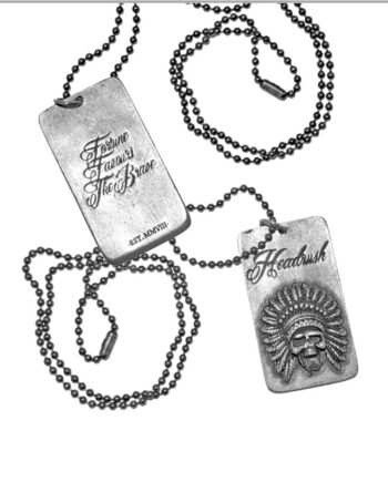 Headrush Dog Tag necklace